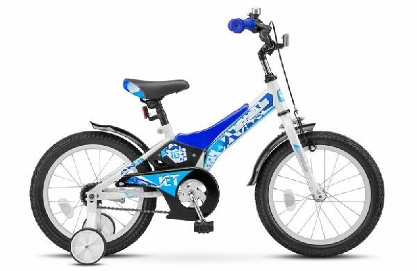 Велосипед детский STELS  16" Jet (Z010,белый/синий)