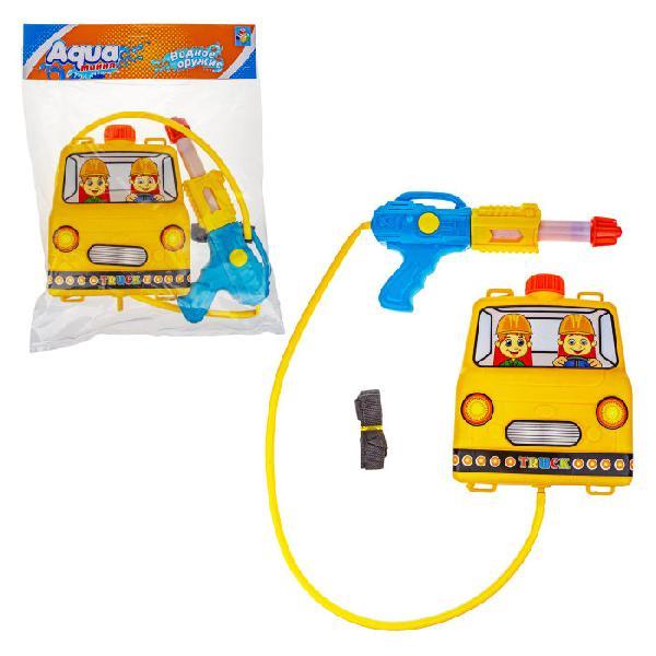 1 toy Аквамания,"Пожарная команда" вод.Оружие с рюкзаком-ёмкостью