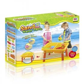 Стол для игр с песком и водой "Hualian  Toys "Транспорт"(47,5х41х37см)