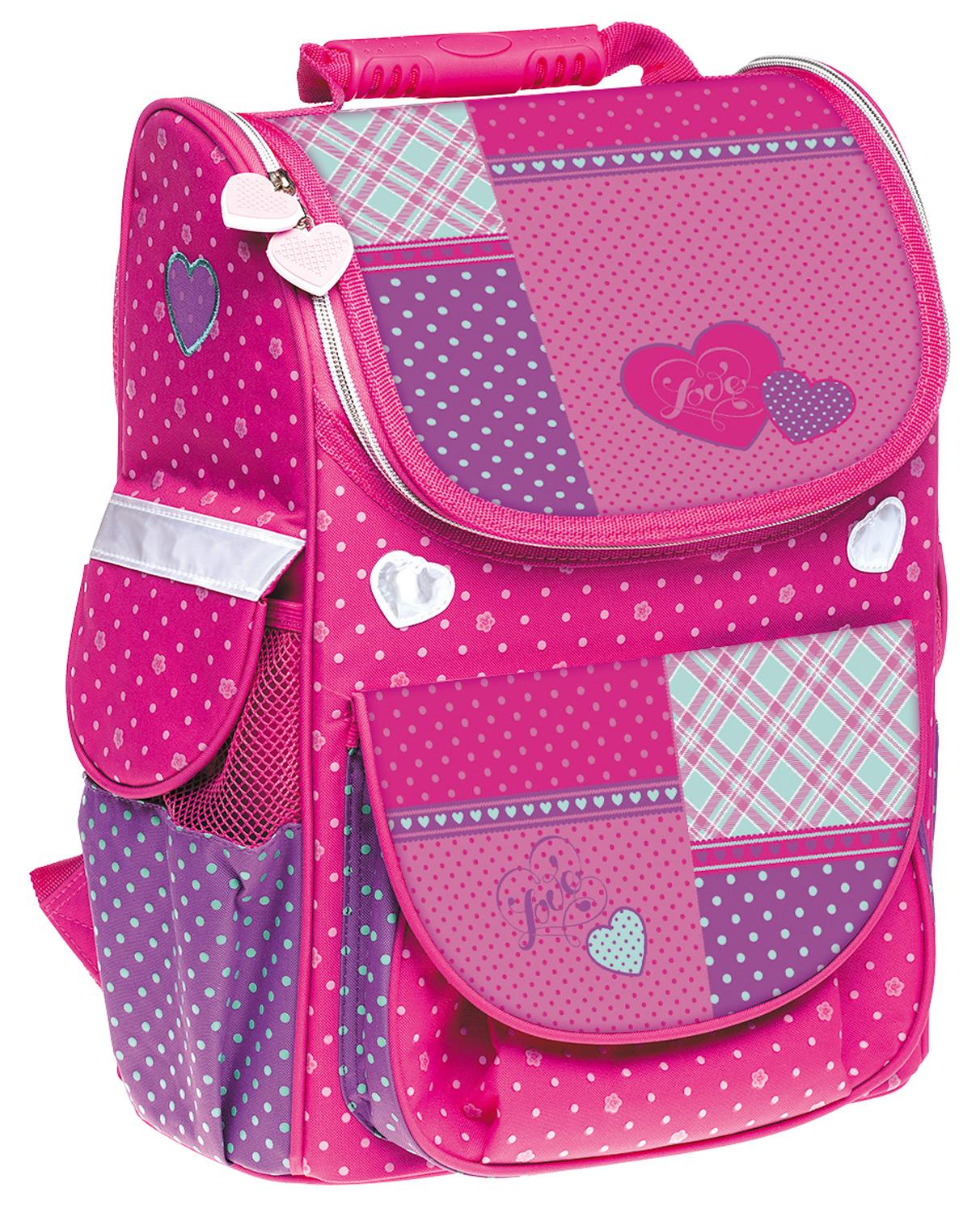 Рюкзак HATBER BALANCE Лоскутный стиль 38х29х16см.