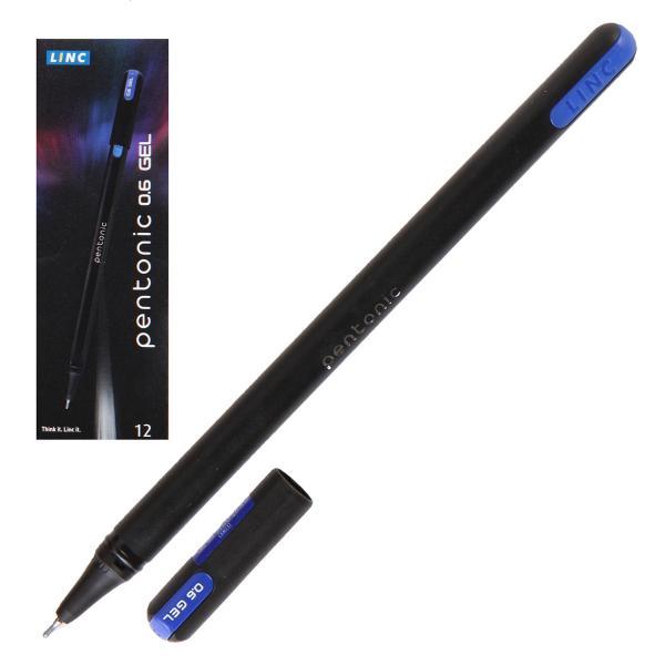 Ручка гел. LINC PENTONIC 0,6 мм черный в коробке