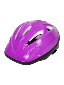 Защитный шлем Zilmer "Энерджи" (универс., голубой,фиолетовый)