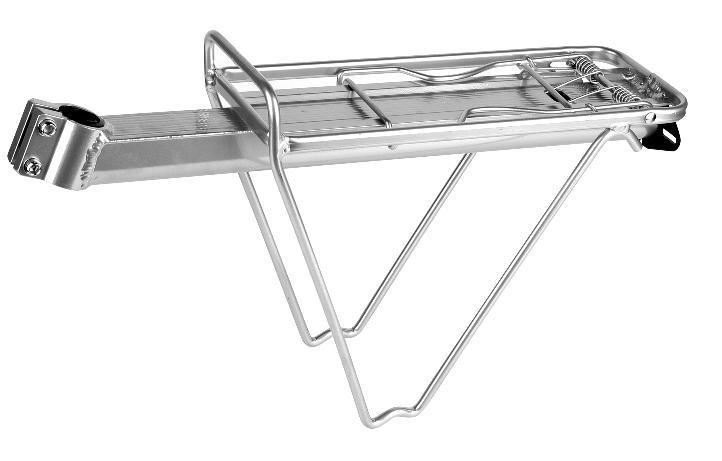 Багажник велосипедный  (RCADMKW61701)/консольный,алюм.крепление на эксцентрикеза подседельный штырь/