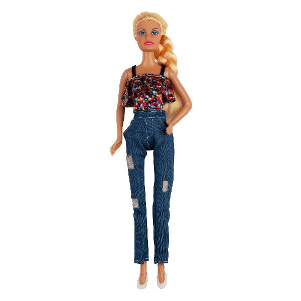 Кукла Defa "Девушка в джинсах" 28 см в ассортим.