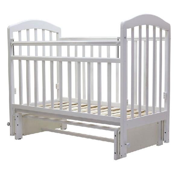Кровать детская "Лира-5" белый цвет