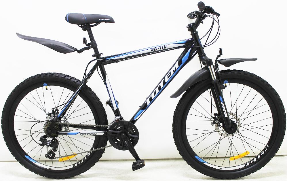 Велосипед TOTEM 26-116 зеленый, черный