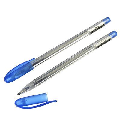 Ручка гелевая синяя,14,9см.,наконечник 0,5мм.,пластик