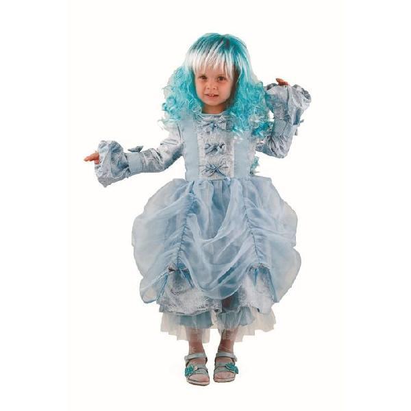 Карнавальный костюм «Мальвина» (платье, панталоны, парик), размер 36