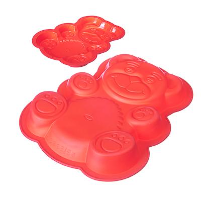 Форма силиконовая "Медвежонок" 26х23,5х4 см HS-044 VETTA