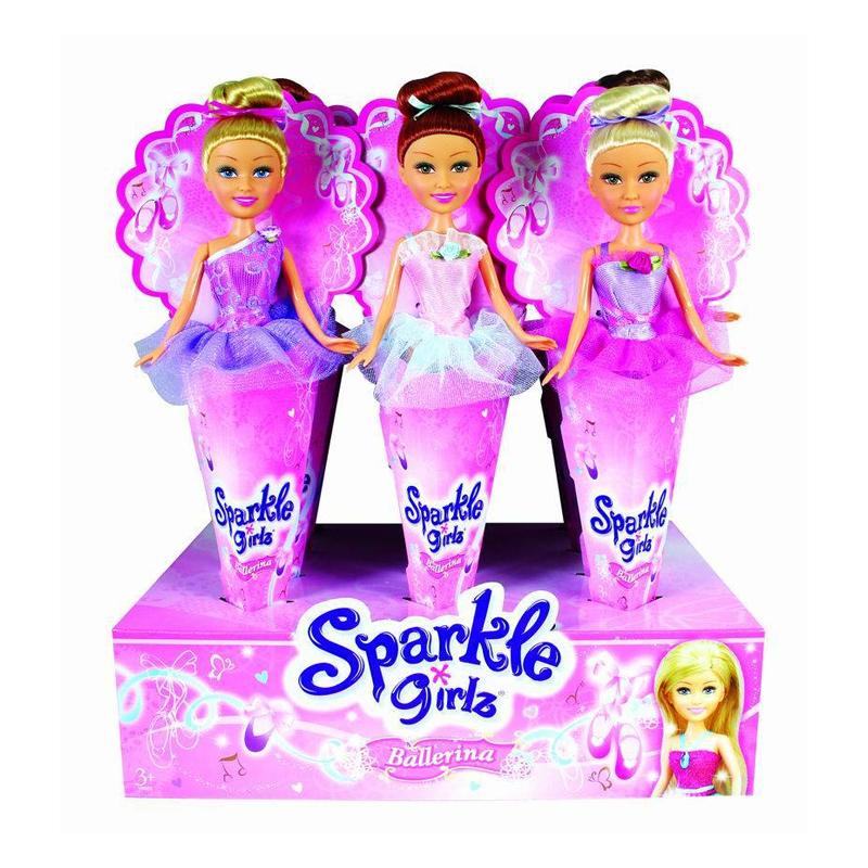 Кукла-балерина  в рожке  Sparkle Girlz