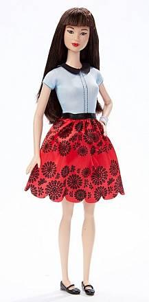 Barbie "Игра с модой" Кукла DGY54 №19 красная юбка