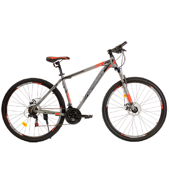 Велосипед 29" Nameless S9400D,серый/красный