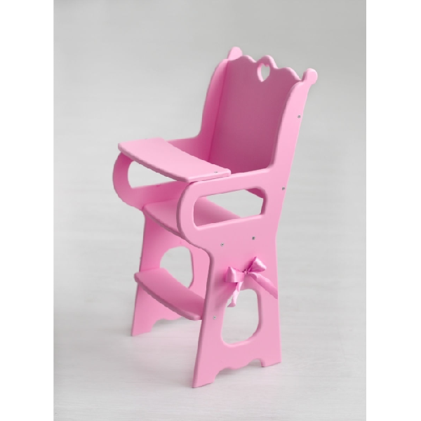 Стульчик для кормления с мягким сидением (коллекция "Diamond princess")розовый