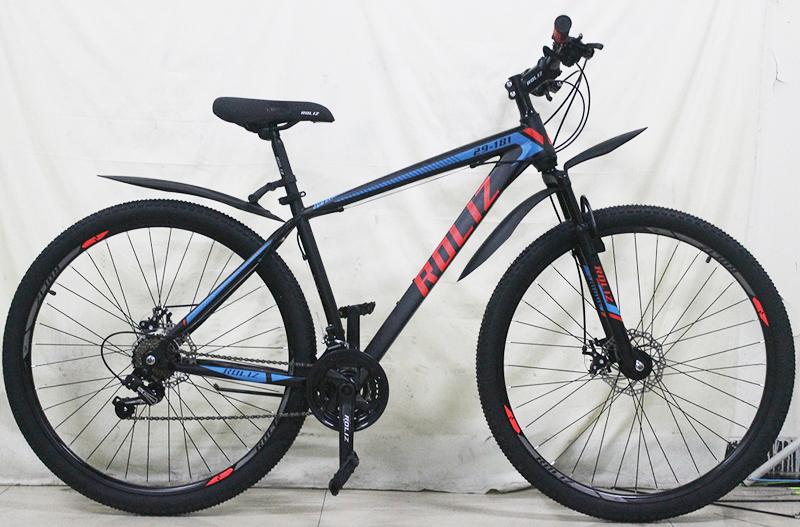 Велосипед ROLIZ 29-181 синий,черный,желт-черный