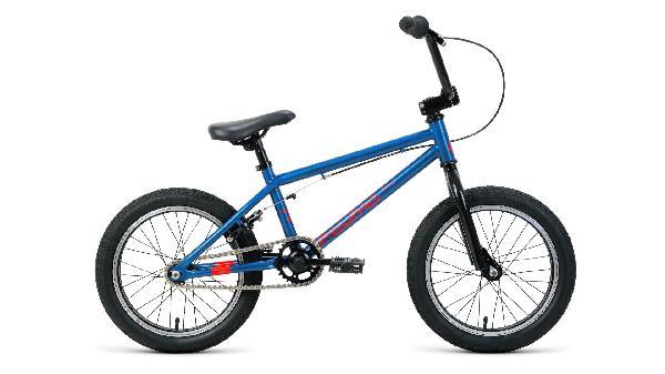 Велосипед FORWARD ZIGZAG 16(16" 1ск.рост1 OS) 2019-2020,серый/черный,син/оранж.