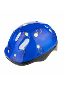 Шлем защитный пенопласт,синий