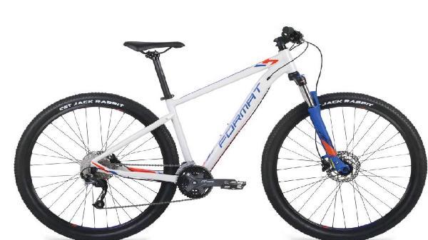 Велосипед FORMAT 1412 (29" 27ск.,рост L,М)(белый мат.)