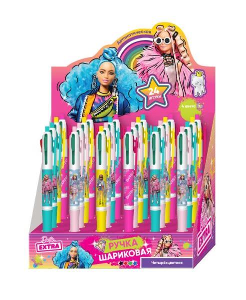 Ручка шариковая, автоматическая, шоубокс Barbie barbie extra Умка уп-24шт в кор.24уп RSA24-79134-BRB