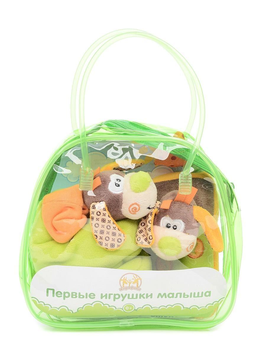 Набор подарочный "Собачки"(игр.подвесная и погремушка)