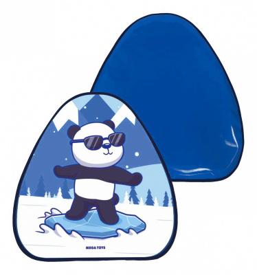 Сани-ледянка треугольник с принтом  Панда