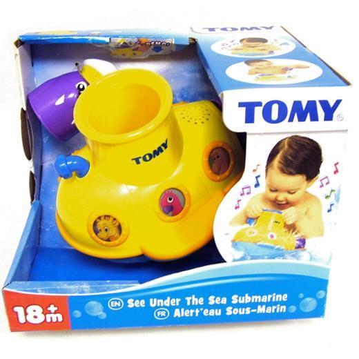 Tomy игр.для ванной "Смотровая подводная лодка",свет,звук,19*25*21 см,в кор.