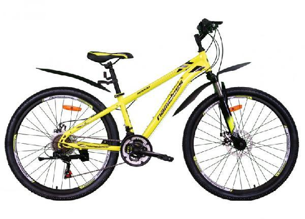 Велосипед 26" Nameless S6100D,желтый/черный 15"