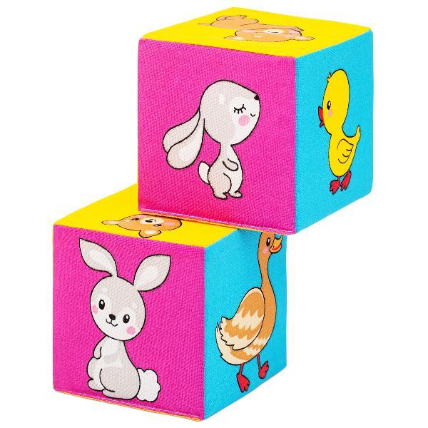 игрушка кубики"Мякиши"(Мама и малыш)