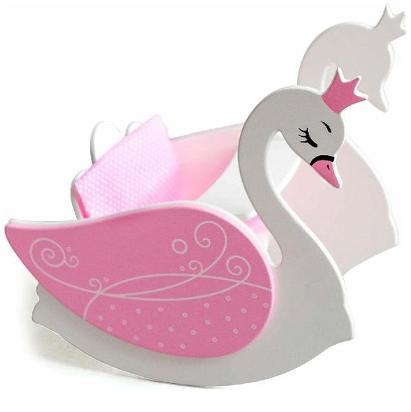Игрушка детская изящный лебедь (стул для кормления с качалкой), коллекция Shining Crown. Роз. 