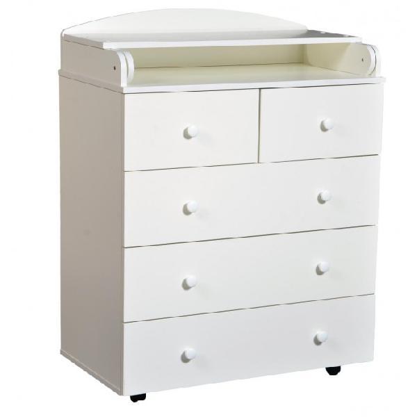 Комод детский Victoria 805 ЛДСП белый