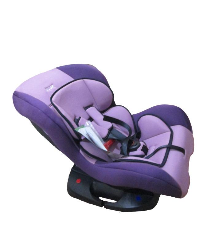 Детское автомобильное кресло SIGER  "НАУТИЛИУС"фиолетовый