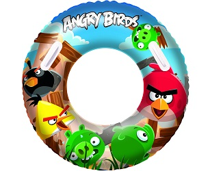 Круг надувной 91см ТМ Angry Birds от 10лет
