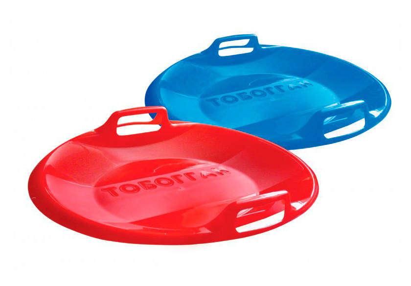 Ледянка "Тобогган"желтый,синий,фиолетовый,красный)