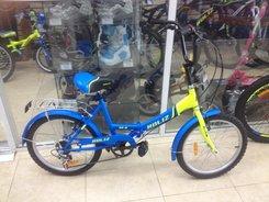 Велосипед ROLIZ 20-6 син-желтый,син-белый,зеленый,желт-синий