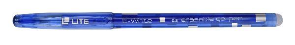 Ручка гел. LITE E-WRITE 0,5 мм синий "пиши-стирай"