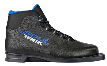 Ботинки лыжные  TREK Soul НК NN75 черный,лого синий. р.45 ИК60-01-08/0514