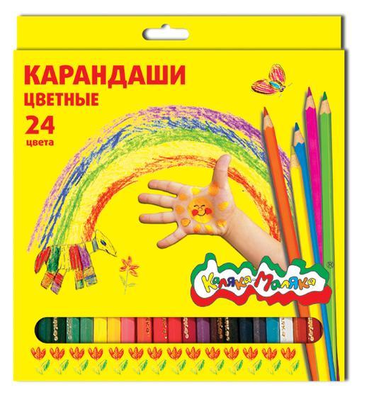 Набор цветных карандашей 24цв. Каляка-Маляка с заточкой