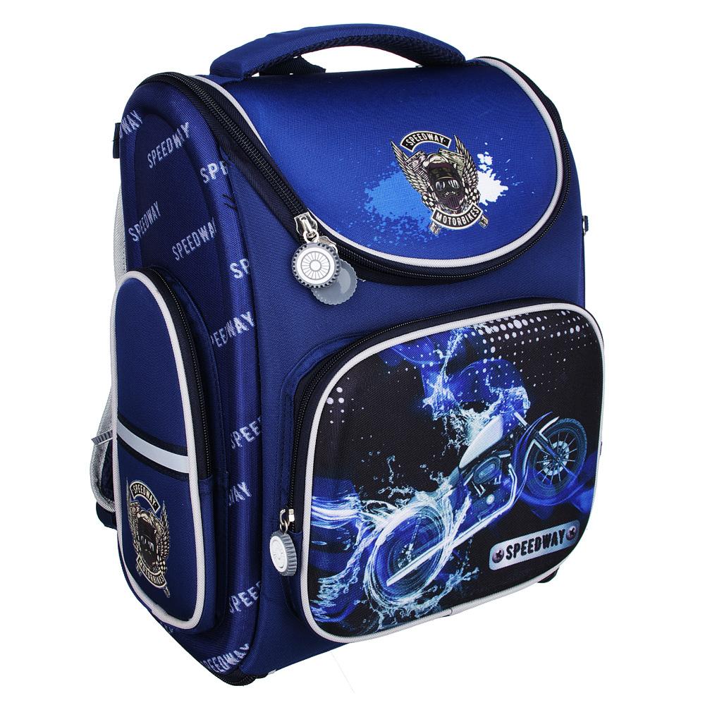 Ранец школьный.жесткий,разборный,36*30*16 см,1 отд.3 карм.эргономиная спинка