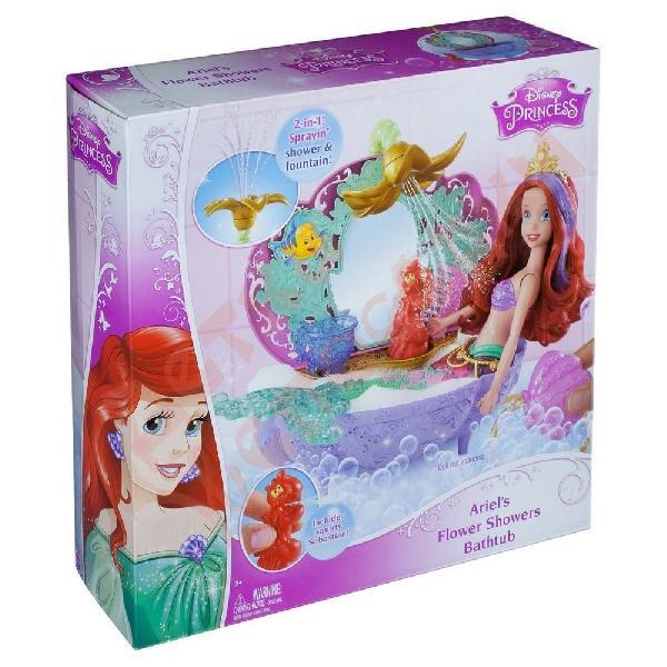 Disney Princess.Набор ванная для Ариэль,в наборе с аксессуарами,32,5*33*8,5 см