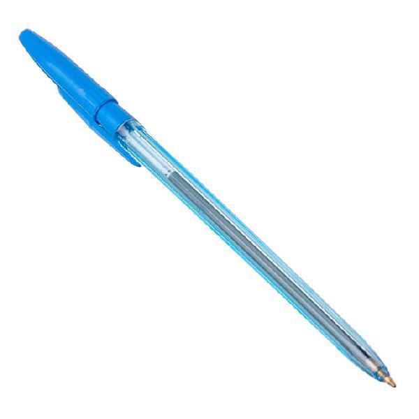 Ручка шариковая синяя,масляные чернила,наконечник 0,7 мм,пластик.ОФ999,РШ300