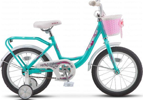 Велосипед детский STELS  16" Flyte Lady 16"/бирюзовый голубой