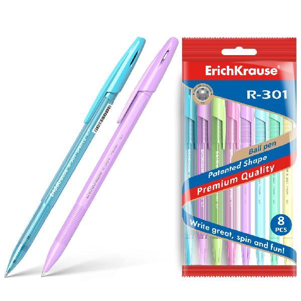 Ручка шариковая R-301 SPRING STICK 0,7 мм синий