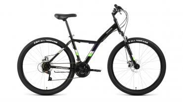 Велосипед Forward Dakota 2.0 Д (27,5"  18ск.рост 16.5")черный/ярко-зеленый