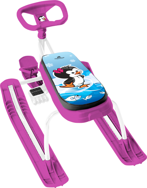 Снегокат "Тяни-толкай"+100 с удлиненным сиденьем