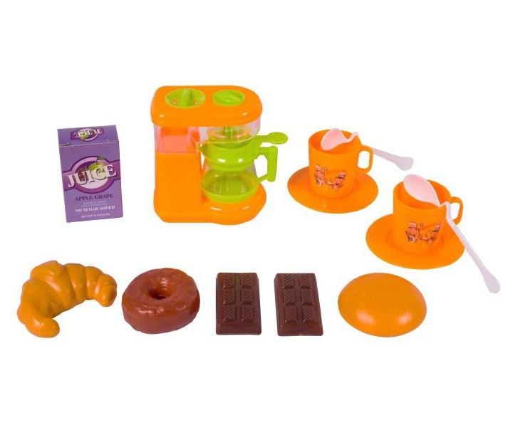 Игровой набор Altaco "Смейный пикник"(кофеварка,продукты,посуда,14 предм.в чемоданчике)