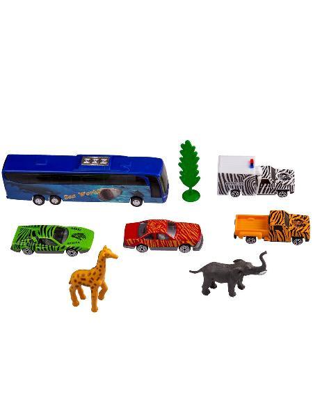 Игровой набор  Handers("Большая экспедиция":автобус(метал.,8 предметов)