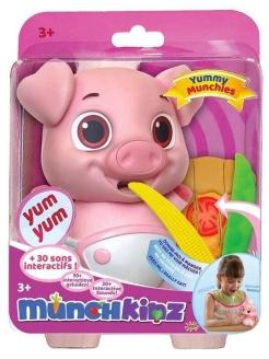  Игрушка интерактивная Лакомки-Munchkinz Свинка, пластмасса, 3+. Размер игрушки 10,7х8,9х12,6 см