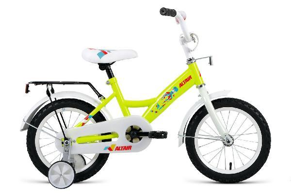 Велосипед ALTAIR Kids 14  (14 1ск)желтый,синий