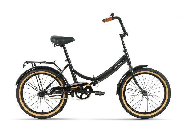 Велосипед FORWARD ARSENAL 20Х (20" 1ск.рост 14" скл.)2022,черный/золотой