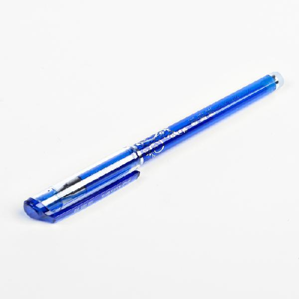 Ручка гелевая СТИРАЕМЫЕ ЧЕРНИЛА 0,5мм стержень синий корпус синий 