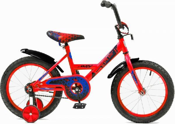 Велосипед BlackAgua 1602-Т(красный,синий,со светящимися колесами)